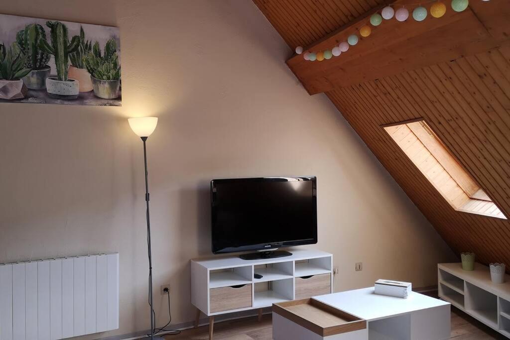 Duplex Au Centre Ville, Dans Cour Interieure Calme Dole Kültér fotó